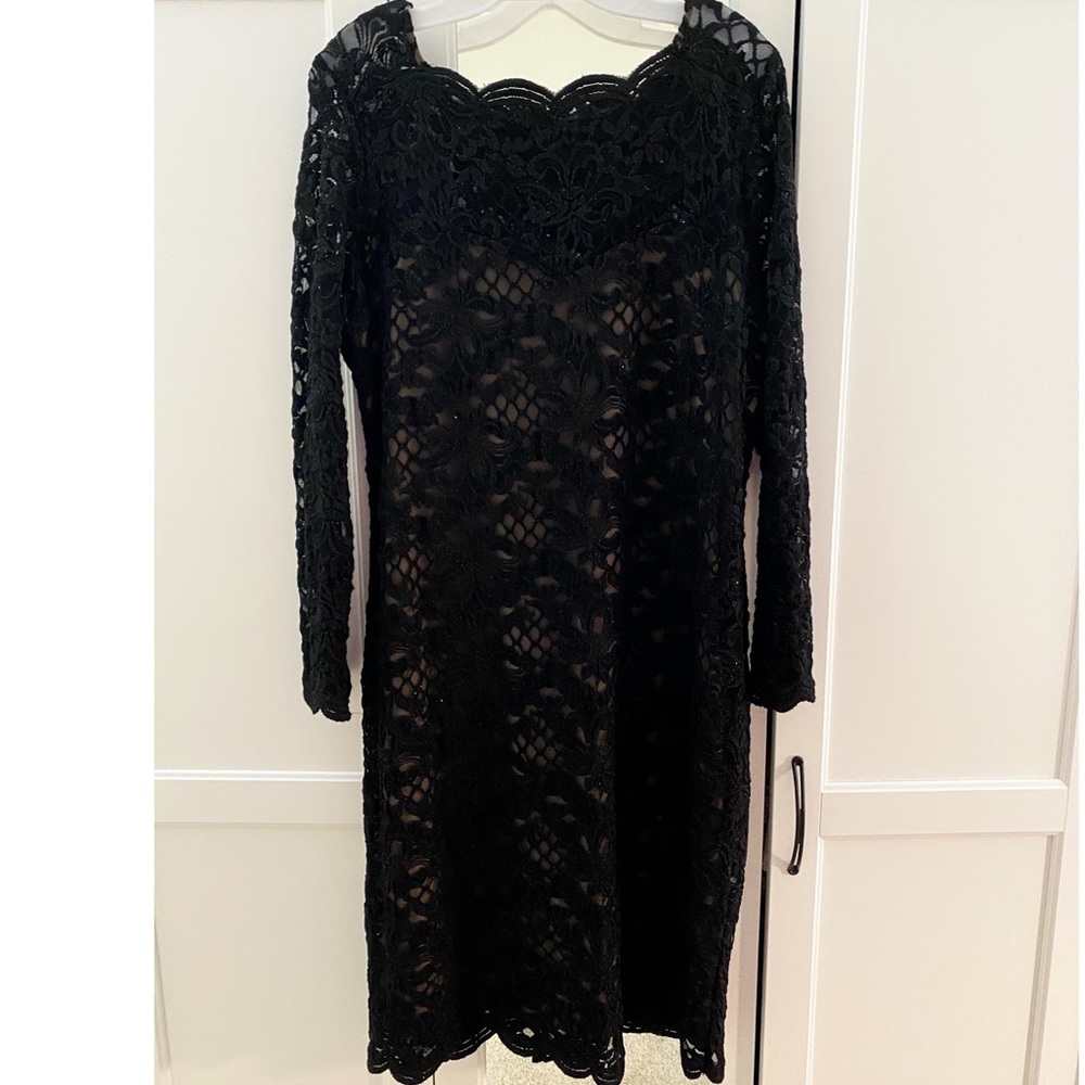 Onyx Nite black lace dress